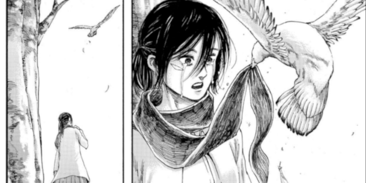 Eren Jaeger appears to have been turned into a bird at the end of Attack on Titan 
