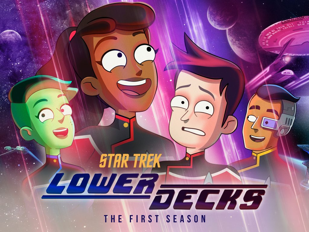 Poster for "lower decks" - season 1