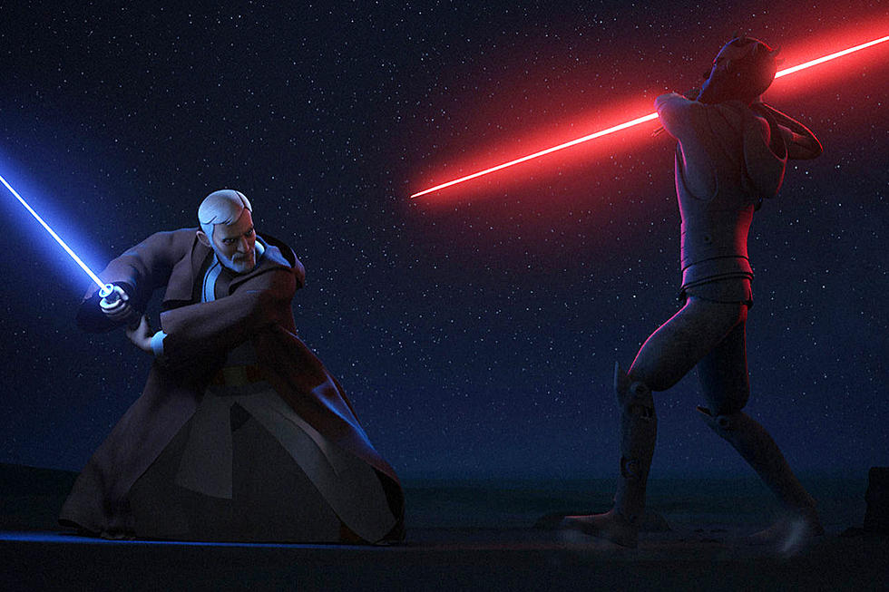 The final showdown between darth maul and obi-wan kenobi in star wars: rebels - top 25 best lightsaber battles in star wars!