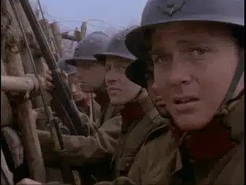 Young indiana jones in "the trenches of hell"!