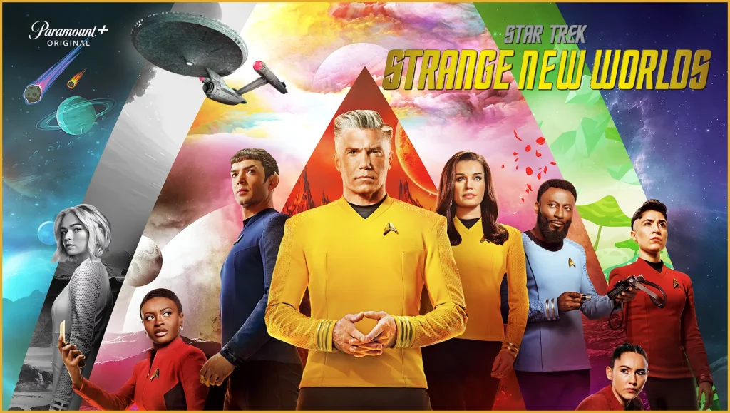 “star trek: strange new worlds” is now streaming on paramount plus!